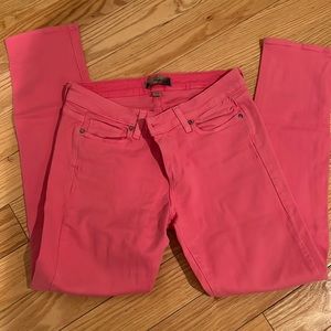 Paige peg skinny jeans PINK size 29